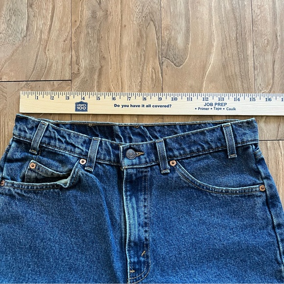 Vintage 90s Levi's orange tabs 550 made in USA denim pants - Picture 6 of 7